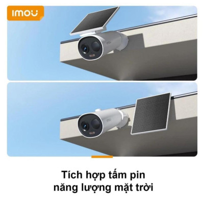 Camera WIFI Ngoài Trời IMOU Cell 3C K9DCP Dùng Pin Kèm Tấm Pin Năng Lượng Mặt Trời  - TRANGIATELECOM Hàng chính hãƞg Hàng nhập khẩu