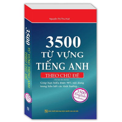 Sách - 3500 Từ Vựng Tiếng Anh Theo Chủ Đề + 5500 Từ Vựng Tiếng Anh Thông Dụng Nhất - Bản Trắng Đen - Minh Thắng