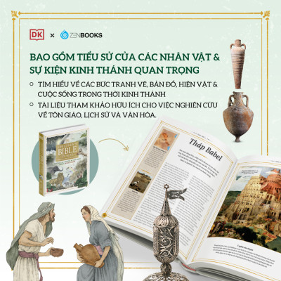 Sách - Những Câu Chuyện Kể Hay Nhất Trong Kinh Thánh : 300 trang sách tranh tái hiện toàn bộ Cựu Ước và Tân Ước
