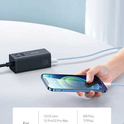Cáp sạc nhanh IP 2.4A, Cáp sạc nhanh truyền dữ liệu Baseus Dynamic Series Fast Charging Cable 2.4A cho iPhone, iPad - Hàng chính hãng