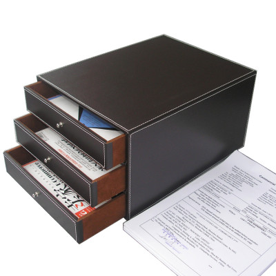 Văn phòng phẩm bằng da cao cấp - Bộ 8 sản phẩm
