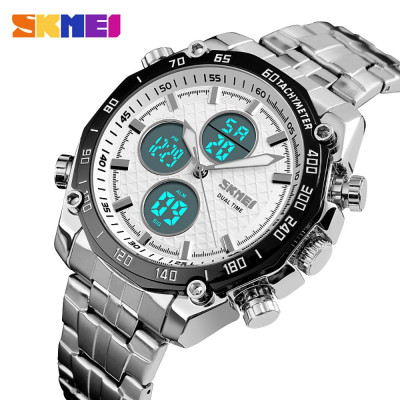 Đồng hồ đeo tay SKMEI 1302 Men Quartz 3ATM Không thấm nước 