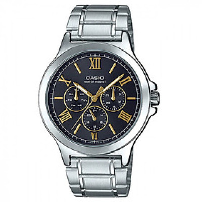 Đồng hồ Casio CA-MTP-V300D-1A2UDF - Đồng hồ nam - Size mặt 41.5mm - Kính khoáng - Quartz (Pin) - Chịu nước 3ATM