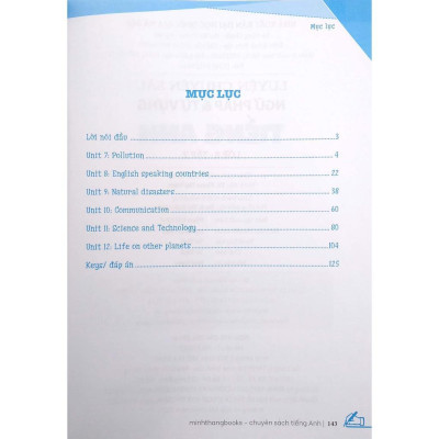 Sách - Luyện Chuyên Sâu Ngữ Pháp Và Từ Vựng Tiếng Anh Lớp 8 - Tập 2 - Minh Thắng