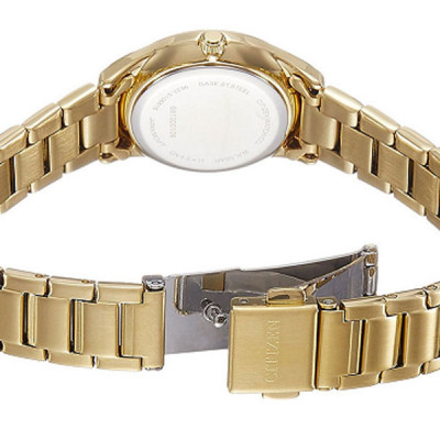 Đồng Hồ Nữ Citizen Dây Thép Không Gỉ ER0203-51E - Mặt Đen