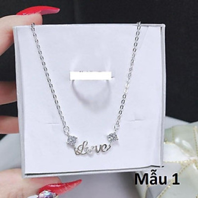 Dây chuyền nữ mặt trái tim chất liệu bằng bạc s925 MS0782