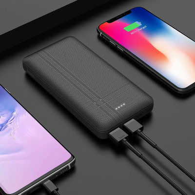 Pin sạc dự phòng Hoco J48 10.000mAh sạc cùng lúc hai thiết bị - hàng chính hãng