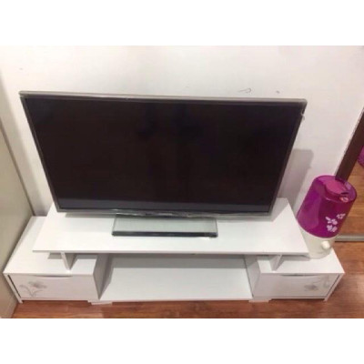 Kệ tivi tùy chỉnh kích thước A1970 (90-120)*27*32cm, Gỗ MDF 12mm phủ melamine chống thấm