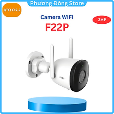 CAMERA WIFI IMOU NGOÀI TRỜI F22P 2M, TÍCH HỢP MIC THU ÂM - HÀNG CHÍNH HÃNG