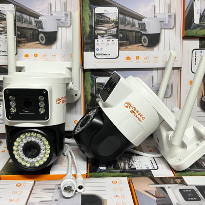 Camera Wifi Yoosee 2 Mắt Xem 2 Màn Hình Cùng Lúc Ngoài Trời - Hàng Nhập Khẩu