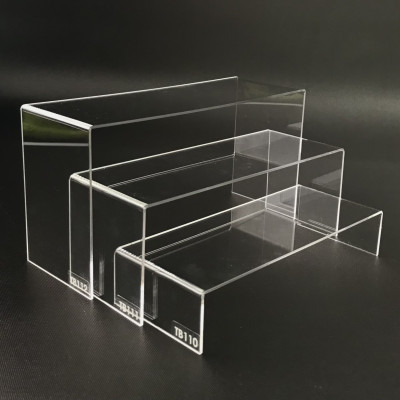 Kệ trưng bày mica 3 mặt uốn Enter TB110 200x80x40mm mica dày 2mm, Kệ livestream, Kệ mica chữ U trong suốt để đồ đa năng (20)
