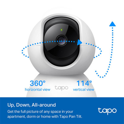Camera trong nhà TP-Link Tapo Pan/Tilt Home Security Wifi 1080p C200 - Hàng chính hãng