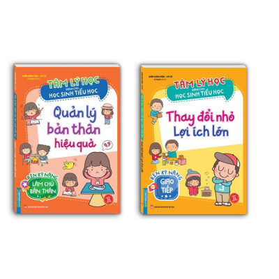 Sách - Hộp Tâm Lý Học Dành Cho Học Sinh Tiểu Học - Combo 6 Cuốn - Minh Thắng