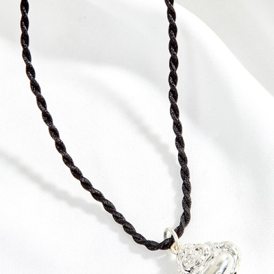 Mặt dây chuyền phật di lặc bạc Ngọc Quý Gemstones