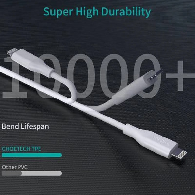 Adapter Củ Sạc 33W PPS/ PD 30W / QC 3.0 1 Cổng Type C 1 Cổng USB Nhỏ Gọn CHOETECH PD5006 Sạc Nhanh iPhone, iPad, Samsung - Hàng Chính Hãng