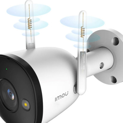 Camera wifi thân cố định ngoài trời FULL COLOR 2.0MP IMOU IPC-F22FP - Hàng chính hãng