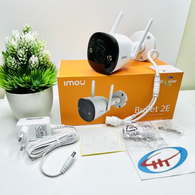 Camera IP Wifi Ngoài Trời Imou F22FP Bullet 2E Full HD 1080P CÓ MÀU BAN ĐÊM, KÈM THẺ NHỚ 64G - Hàng Chính Hãng