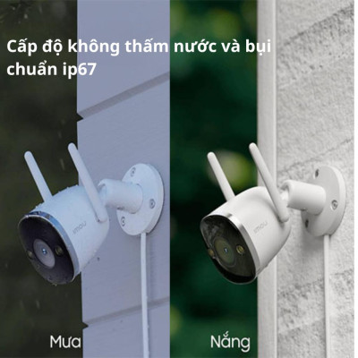 Camera Wifi Ngoài Trời 3MP IMOU IPC-F32P I Phát Hiện Chuyển Động, Chuẩn Chống Nước ip67 - TRANGIATELECOM Hàng chính hãƞg Hàng nhập khẩu