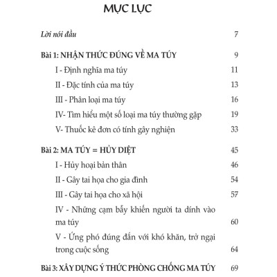 Cẩm Nang Phòng Chống Ma Tuy Học Đường Cho Học Sinh Trung Học Phổ Thông