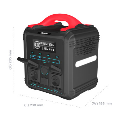 Trạm sạc dự phòng di động Energizer công suất 550Wh|700W, tích điện Gia Đình mang theo Du Lịch/Camping - Hàng chính hãng