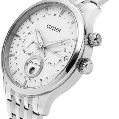 Đồng Hồ Nam Citizen Dây Thép Không Gỉ AP1050-56A - Mặt Trắng (Sapphire)