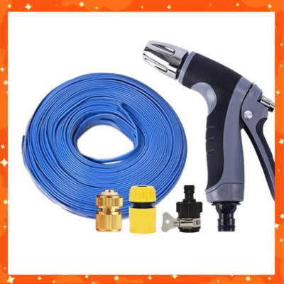 Bộ dây và vòi xịt rửa xe tưới cây tăng áp 7-10M(cút đồng nối 713-1) 206817