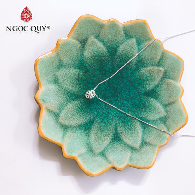 Dây chuyền bạc mặt vương miệng - Ngọc Quý Gemstones
