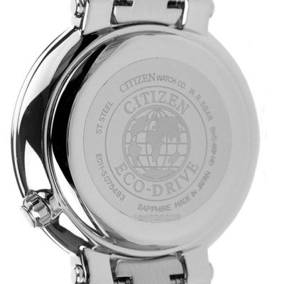 Đồng Hồ Nữ Citizen Dây Thép Không Gỉ EW1790-57E - Mặt Đen (Sapphire)