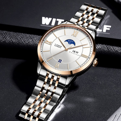 Đồng hồ nam chính hãng IW CARNIVAL IW528G-4 Kính sapphire ,chống xước,Chống nước ,Bảo hành 24 tháng,Máy cơ (Automatic),Dây Kim loại Thép không gỉ 316L