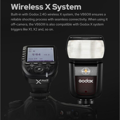 Đèn Flash Godox V860III cho máy ảnh Canon Hàng Chính Hãng