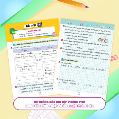 Sách - Vở Bài Tập Toán Tăng Cường Lớp 4 - Tập 1 (Theo Sách Giáo Khoa Kết Nối Tri Thức Với Cuộc Sống)