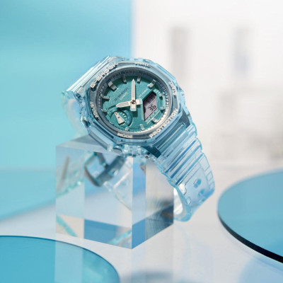 Đồng Hồ Nữ Dây Nhựa Casio G-Shock GMA-S2100SK-2ADR | GMA-S2100SK-2A