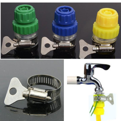 Bộ dây vòi xịt nước rửa xe,tưới cây .tăng áp 3 lần, loại 3m,5m 206318 đầu đồng,đai,nối nhựa vàng+ tặng móc khoá 