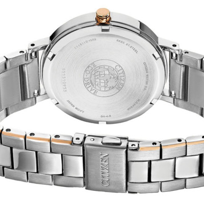 Đồng Hồ Nữ Citizen Dây Thép Không Gỉ EM0766-50A - Mặt Trắng