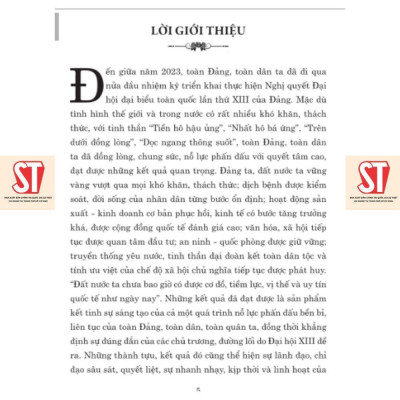 Sách - Cả Nước Đồng Lòng, Tranh Thủ Mọi Thời Cơ, Vượt Qua Mọi Khó Khăn, Thách Thức, Quyết Tâm Thực Hiện Thắng Lợi - NXB Chính Trị Quốc Gia