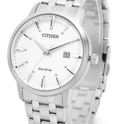 Đồng Hồ Nam Citizen Dây Thép Không Gỉ BM7460-88H - Mặt Trắng