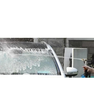 Bộ dây vòi xịt nước rửa xe, tưới cây . tăng áp 3 lần, loại 3m, 5m 206622-5 cút sập,nối đen+ tặng đai