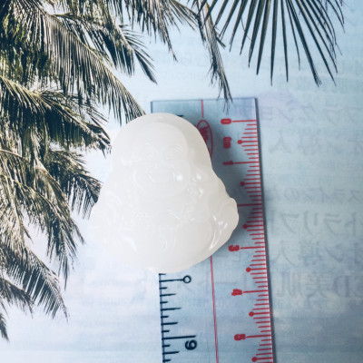 Combo mặt dây chuyền hình Phật, Đá cẩm Thạch, Dòng Marble Thiên nhiên, kèm BẢN PHOTOCOPY GIẤY KIỂM ĐỊNH SJC, kèm dây đeo chỉ đỏ, kèm hộp đựng cung hỷ lót gấm/ lụa.