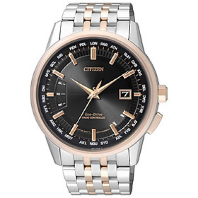 Đồng Hồ Nam Citizen Đa Chức Năng Dây Thép Không Gỉ CB0156-66E - Mặt Đen (Sapphire)