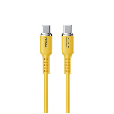 Cáp sạc nhanh WDC-11 WEKOME Type-C to Type-C 100W[ Hàng chính hãng]