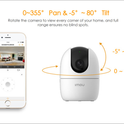 CAMERA WIFI IMOU A22EP 1080P XOAY 360 ĐỘ - ĐÀM THOẠI 2 CHIỀU - HÀNG CHÍNH HÃNG