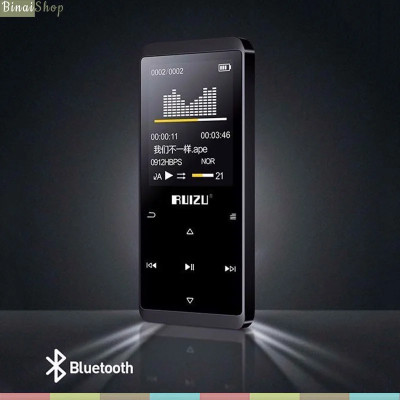 Máy Nghe Nhạc Lossless Bluetooth Ruizu D02  - Hàng Chính Hãng