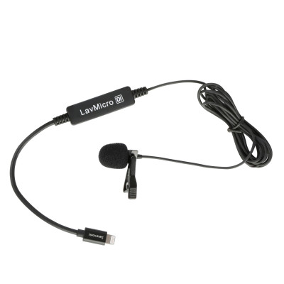 Micro cài áo Saramonic LavMicro Di - Livestream/ Phỏng Vấn/ Quay VLog - Chuyên Dùng Cho Điện Thoại - Hàng Chính Hãng