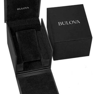 Đồng Hồ Nam Bulova Dây Da 98A187 - Mặt Xám