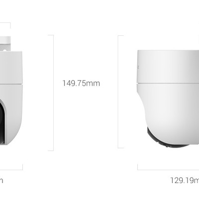 Camera Wi-fi EZVIZ H8C 2MP Ngoài Trời, Quay Quét 360 Độ, Đàm Thoại 2 Chiều, Ghi Hình Màu Ban Đêm- Hàng Chính Hãng