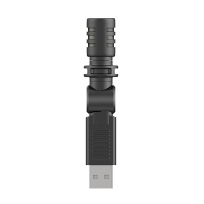 Micro condenser nhỏ gọn thu âm đa hướng cho máy tính để dạy học trực tuyến Boya BY-M100UA - Hàng chính hãng