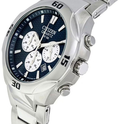 Đồng Hồ Nam Citizen Dây Thép Không Gỉ AN8020-51L - Mặt Xanh