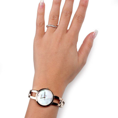 Đồng Hồ Nữ Citizen Dây Thép Không Gỉ EM0433-87D - Mặt Xà Cừ (Sapphire)