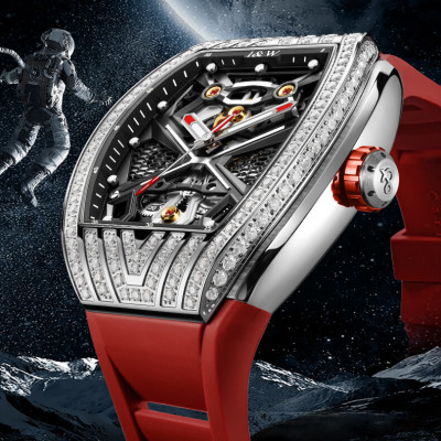 Đồng hồ nam chính hãng IW Carnival IW760G-3 Kính sapphire chống xước,Chống nước 50m,BH24 tháng,máy Automatic ( cơ) ,dây cao su chính hãng chống nước tuyệt đối,vỏ thép không gỉ bền bỉ