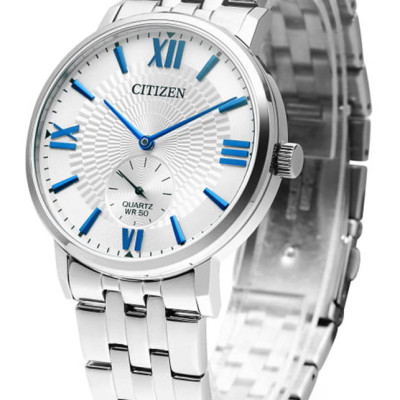Đồng Hồ Nam Citizen Dây Thép Không Gỉ BE9170-72A - Mặt Trắng